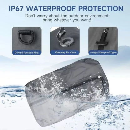 Vacuum Storage Bags Travel Essentials Suitcases Clothes Organizer Packaging Bag  Reusable Vacuum Compression Bag with Pump