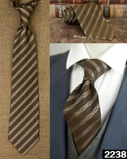Ties Unusual Pattern Checked Abstract Polka Dots Stripes 100% Silk Jacquard Woven Fashion Brand New Casual Formal Party