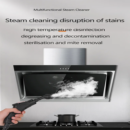 Kitchen Glass Steam Cleaner, Grease Remover, High-Temperature Carpet Sanitizer, Bathroom Bathtub Cleaner Household cleaning tools suitable for disinfecting and cleaning range hoods, air conditioners, and home appliances