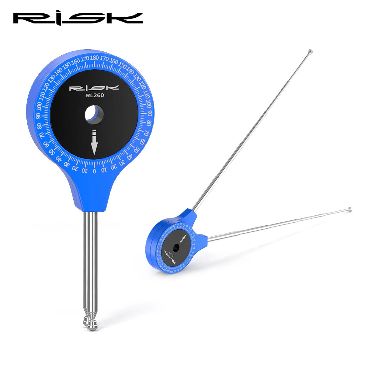 RISK Road Bicycle Fitting Airship Knee Joint Angle Measuring Tool Bike Riding Posture Protractor