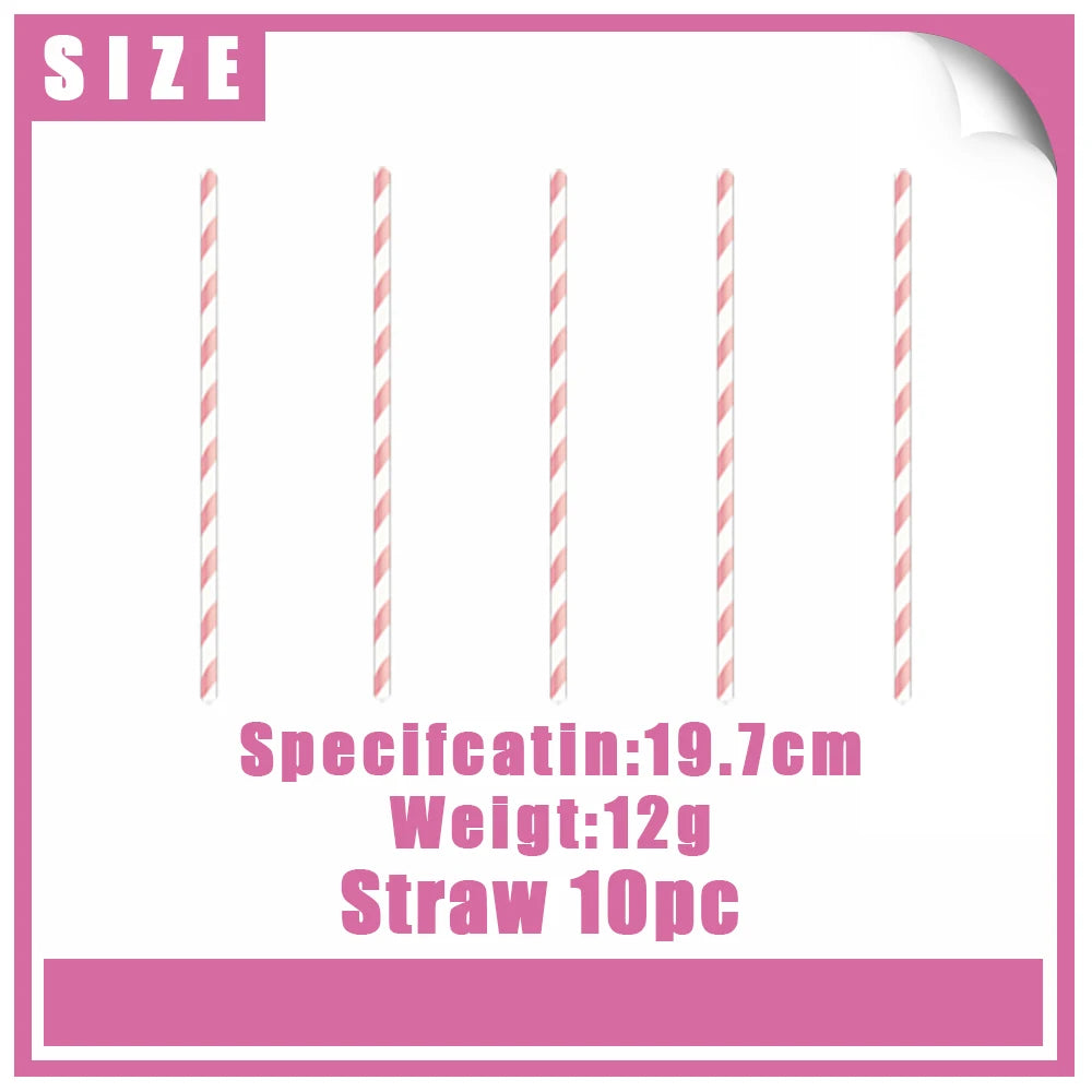 Girl's Birthday Party Supplies  Cosmetics Decorations Background Banners Disposable Cups Plates Knives Forks Spoon Gift Backdrop