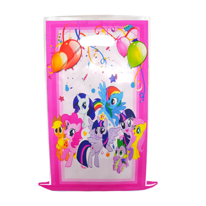 My Little Pony themed children's birthday party supplies, girls' first birthday tablecloth, tableware, paper cups, flag-raising