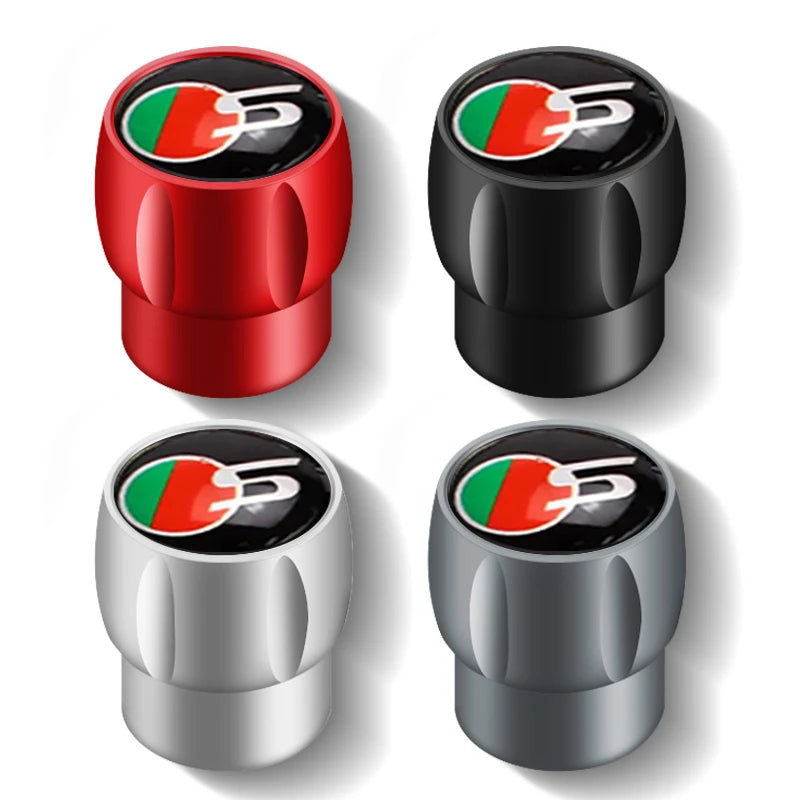 Car Wheel Tire Valve Caps Tyre Rim Stem Cover for Jaguar R S XF XE X-Type XJ F-Pace F-Type E-Pace I-PACE XJR XFR Accessories