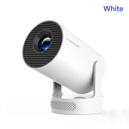 Magcubic Projector Android 14 8K 1280*720P HY300 Pro + Dual Wifi 290ANSI 180°flexible BT5.0 Cinema Outdoor Portable Projector