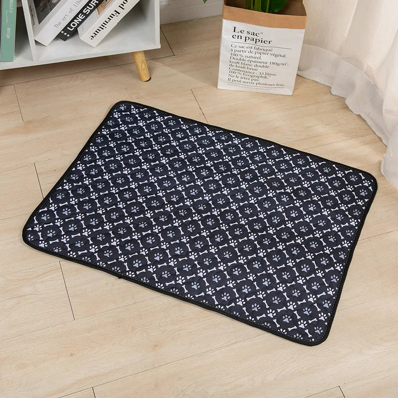 Dog Pee Pad Washable Blanket Reusable Absorbent Diaper Mat Puppy Training Pad Bed Pet Urine Pads Pet Car Seat Cover Pet Supplies