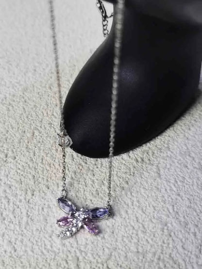 2025 Original High Jewelry Necklace Dazzling Crystal Luxury Brand Fascinating for Women Wedding Best Gift Chain Necklace