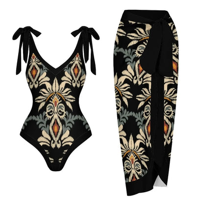 2023 New Arrival Push Up Women Bikini Set Floral Printed Ruffle Bikinis Strappy Bandage Swimwear Brazilian Biquini Bathing Suit