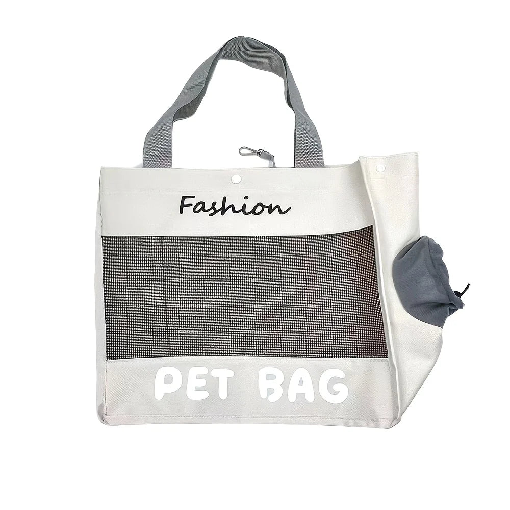 Breathable Pet Carrier Backpack, Outdoor Travel Carrying Bag for Cats Small Dogs Camping Walking Pet Supplies