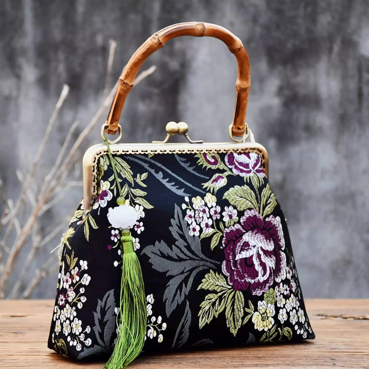Wood Hand lock Shell Bags Vintage Designer Bag Women Shoulder Crossbody Bag Chain Tote Women's Handbags Purses