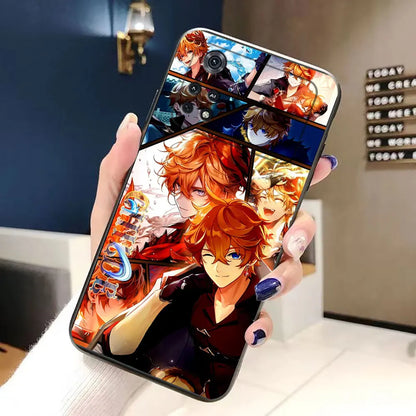 Zhongli Xiao Genshin Impact Phone Case For Xiaomi 15 15T 14T 13 12T 11 11T POCO F8 F7 F6 F5 X8 X7 X5 M6 M7 PRO Case Funda Cover