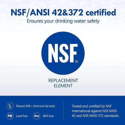 ALTHY Faucet Tap Water Filter Purifier System, Reduces Lead, Chlorine & Bad Taste NSF Certified 320-Gallon Kitchen