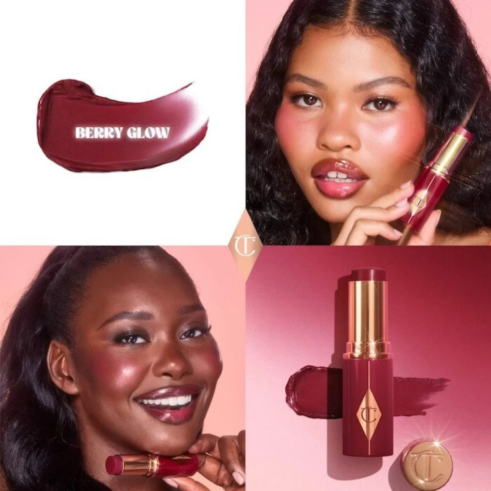 Charlotte Tilbury Air Cushion Pen Blush Stick Lip Gloss Blusher Highlight Spotlight Brightening Liquid Foundation Cosplay Makeup
