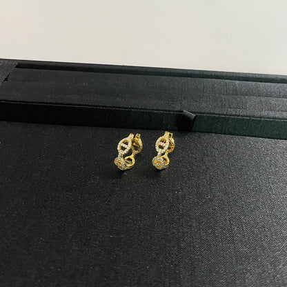 Fine Jewelry 925 Sterling Silver Jewelry Women's Engagement Earrings. Exquisite Wedding Jewelry Accessories Holiday Gifts