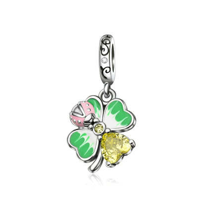 Colorful 925 Sterling Silver Mushroom Rabbit Beads & Toucan Dangle Charm Fits Bracelet Boutique Beautiful Pendant Gifts