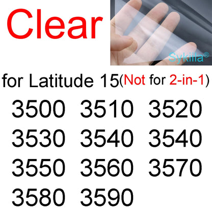 Screen Protector for Dell Latitude 15 3550 3540 3530 5550 5540 5531 5530 5521 5520 5510 15.6 Guard HD Clear Matte Frosted Skin