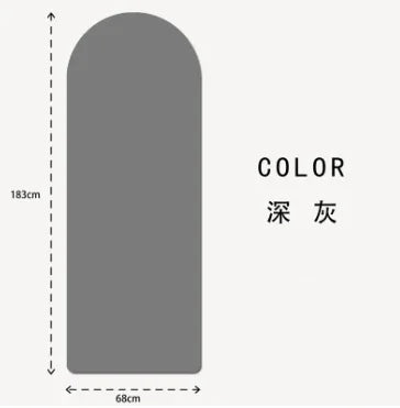 Anti Slip Custom Yoga Mats Eco Friendly Natural Rubber Oval Curve Pu Yoga Mat Arch Pill Shape Arched  Yoga Mat Thick 5mm