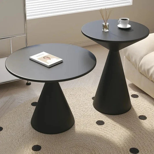 Round Coffee Table Home Living Room Side Table Small Sofa Sideboard Bedroom Hotel Corner Table Modern Living Room Decor