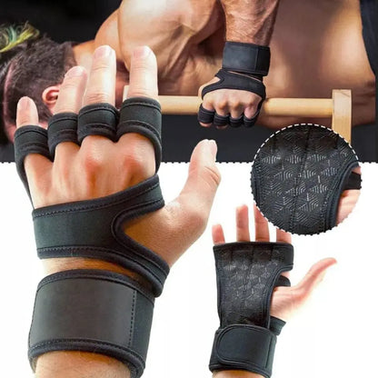 New Training Sport Gloves for Men Women Workout Gloves Fitness Body Building Weightlifting Gym Hand Wrist Palm Protector Gloves