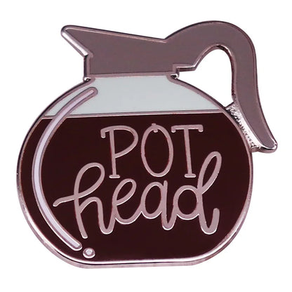 Lovely Delicate Cup Badge Personalized Creative Alloy Enamel Brooch Fashion Clothing Decorative Lapel Pin Boutique Metal Gift