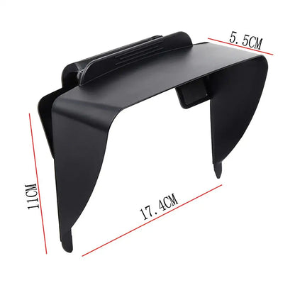 Car Navigation Sun Visor Anti Glare GPS Navigation Shield Vehicle Navigator Sunshade Visor for GPS Navigation Accessories
