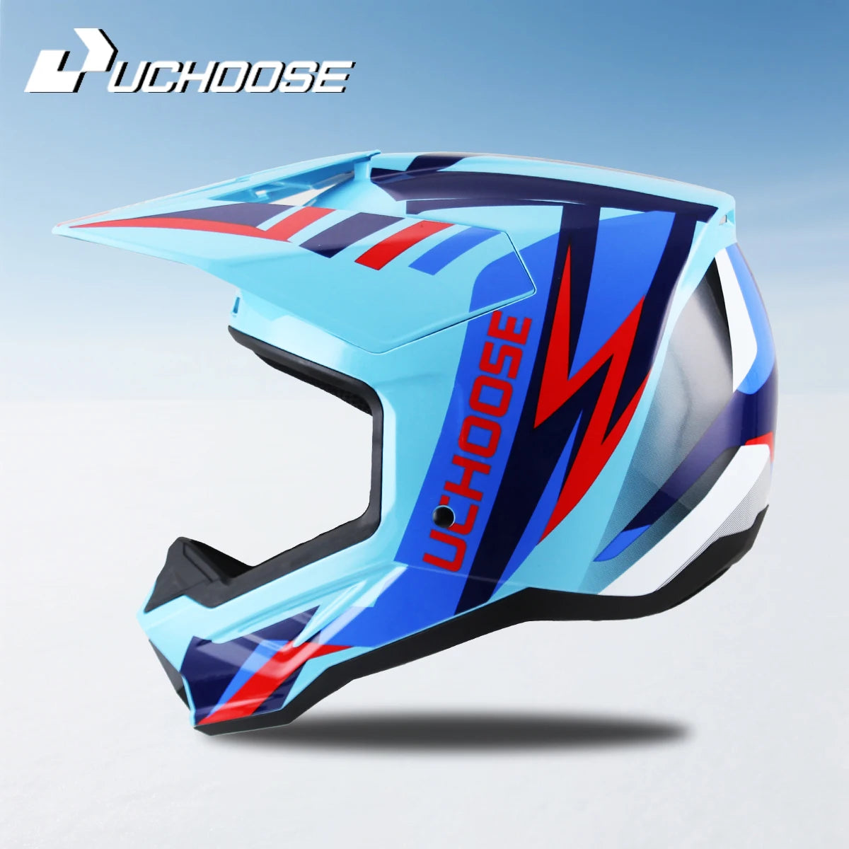 906-Motorcycle Off-Road Helmet, Fully Covered Electric Vehicle, Pulling Full Helmet, Mountain Downhill, All Season