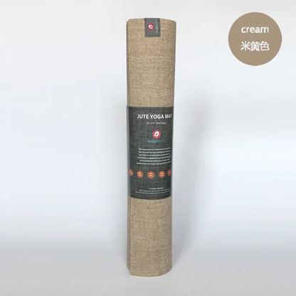 Natural jute yoga mat Eco-friendly natural jute yoga mat