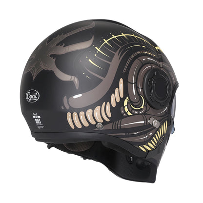 Helmets For Motorcycles Safety DOT ECE Certified 3/4 Open Face Helmets Motorcycle Modular Full Men Women Motorcycle Helmet Cyril