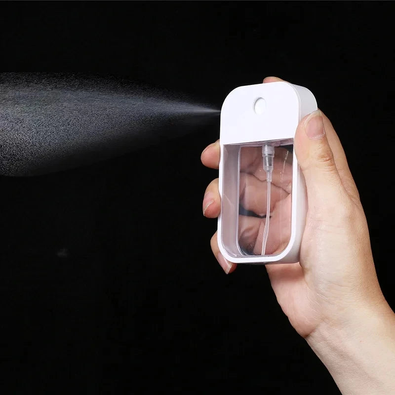 Plastic Card Bottle Perfume White Pink Blue 45ml Water Mist Spray Bottle for Hand Sanitizer Oral Spray Sprayer
