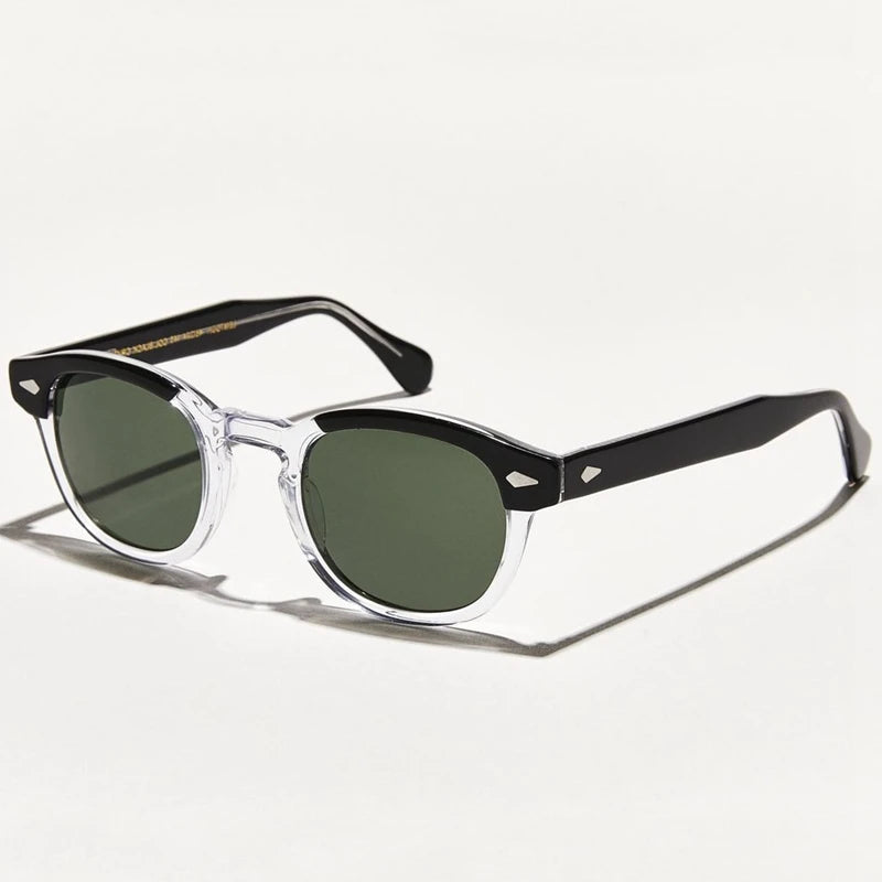 Lemtosh Sunglasses Man Johnny Depp Polarized Sun Glasses Woman Luxury Brand Vintage Acetate Frame Driver's Shade