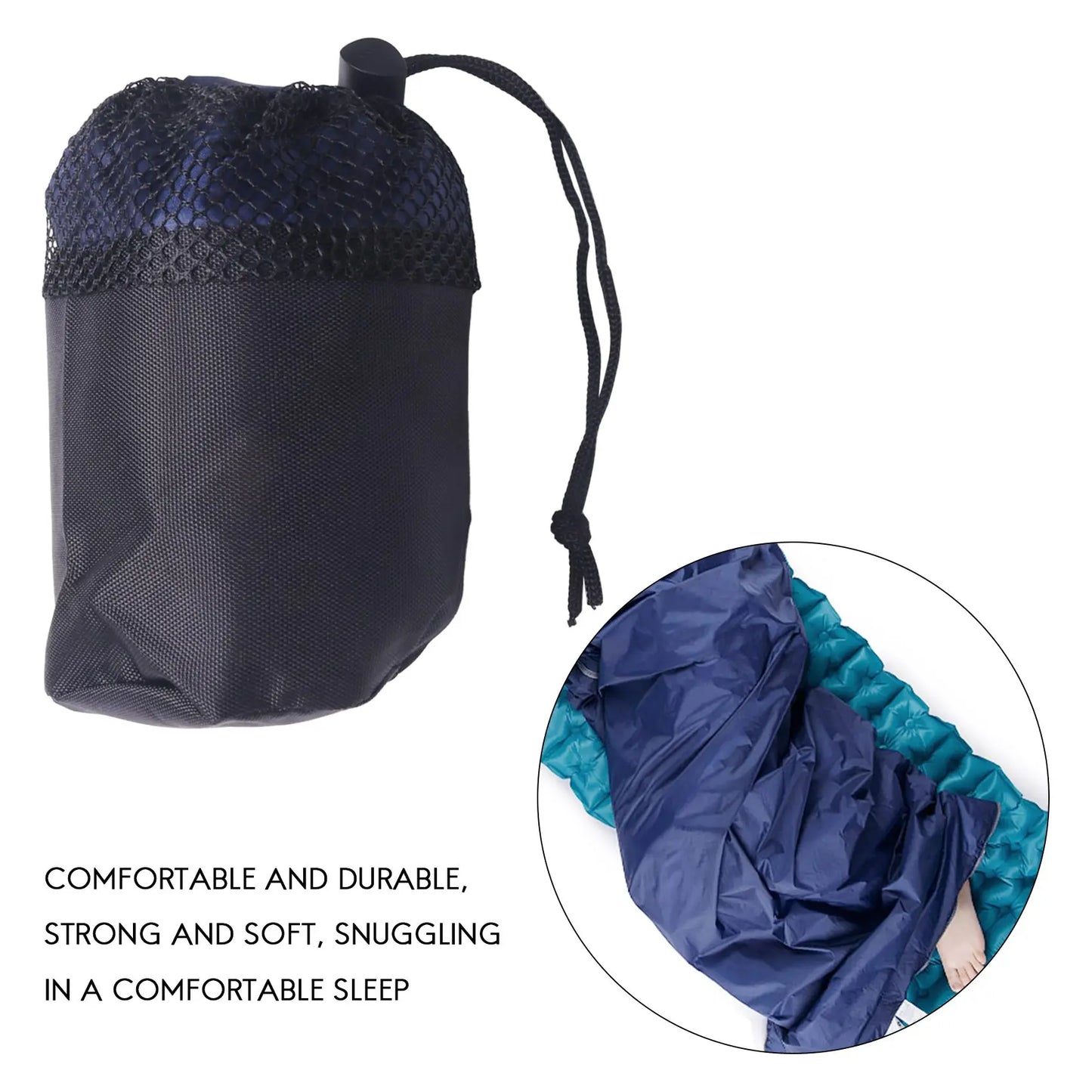 ABZDD Microfiber Sleeping Bag Liner Travel Bed Sack Lightweight Sleep Bag Liners for Adults,for Hotels, Traveling 36X87 Inch