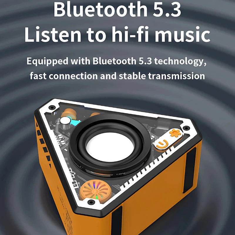 Portable TWS Bluetooth Speaker Audio Subwoofer Mini Wireless Portable Speaker HiFi Music Surrounding Sound Outdoor Loudspeaker