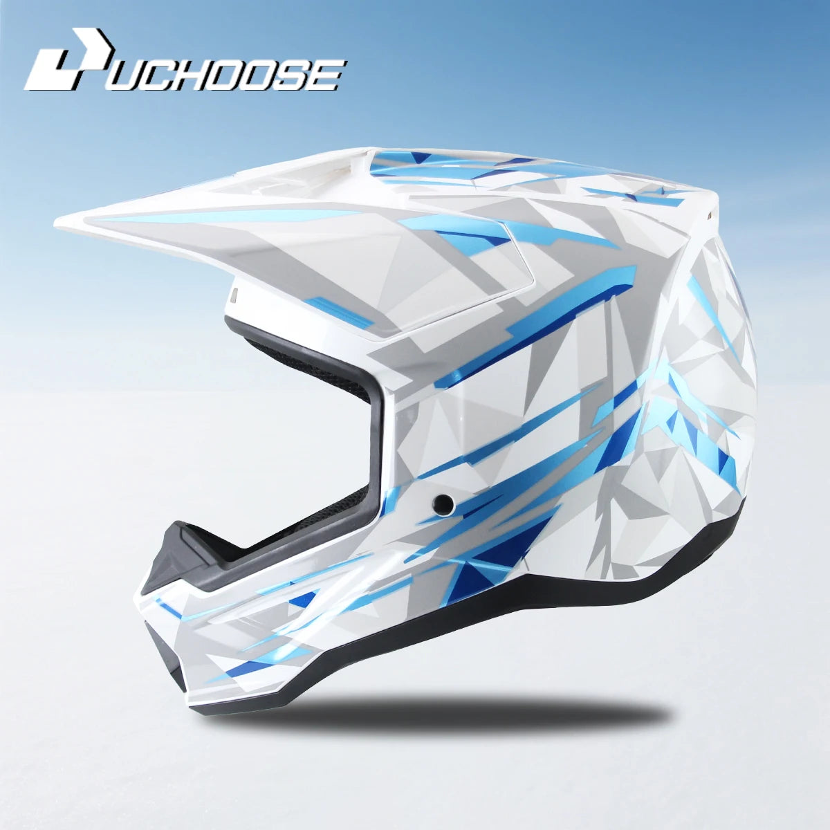 906-Motorcycle Off-Road Helmet, Fully Covered Electric Vehicle, Pulling Full Helmet, Mountain Downhill, All Season