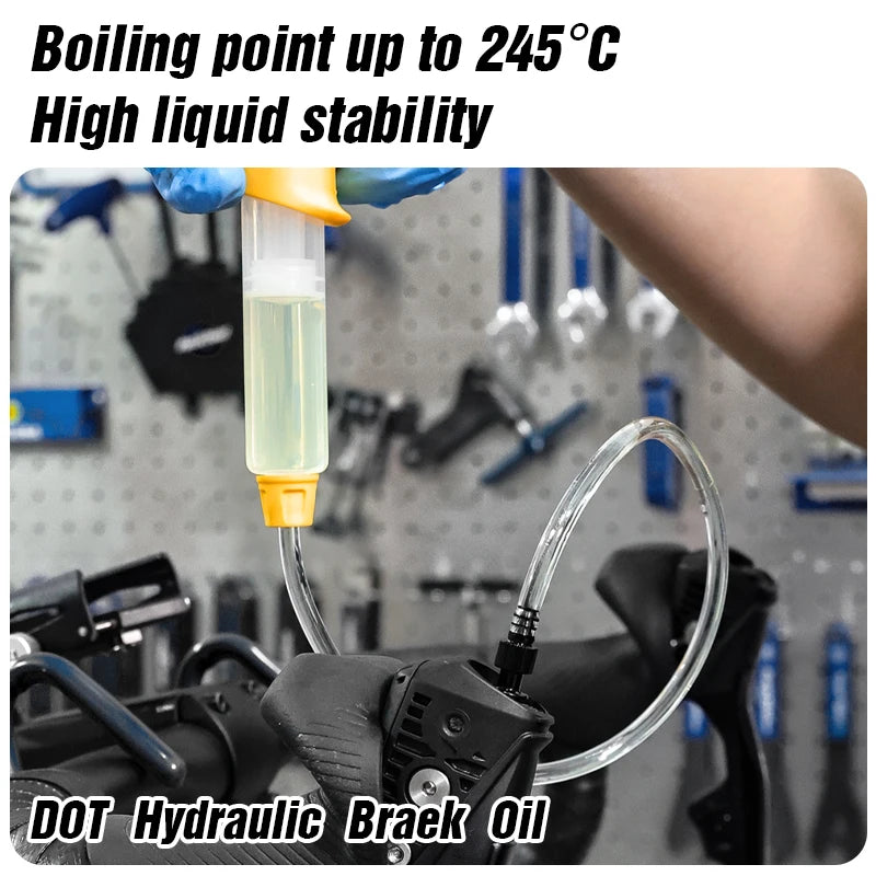 LEBYCLE Bicycle Brake Mineral Oil 60ML DOT Hydraulic Brake Oil 60ML For Shimanod MGUARA Tektro Bike Hydraulic Brake Systems