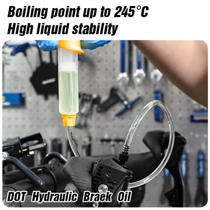 LEBYCLE Bicycle Brake Mineral Oil 60ML DOT Hydraulic Brake Oil 60ML For Shimanod MGUARA Tektro Bike Hydraulic Brake Systems