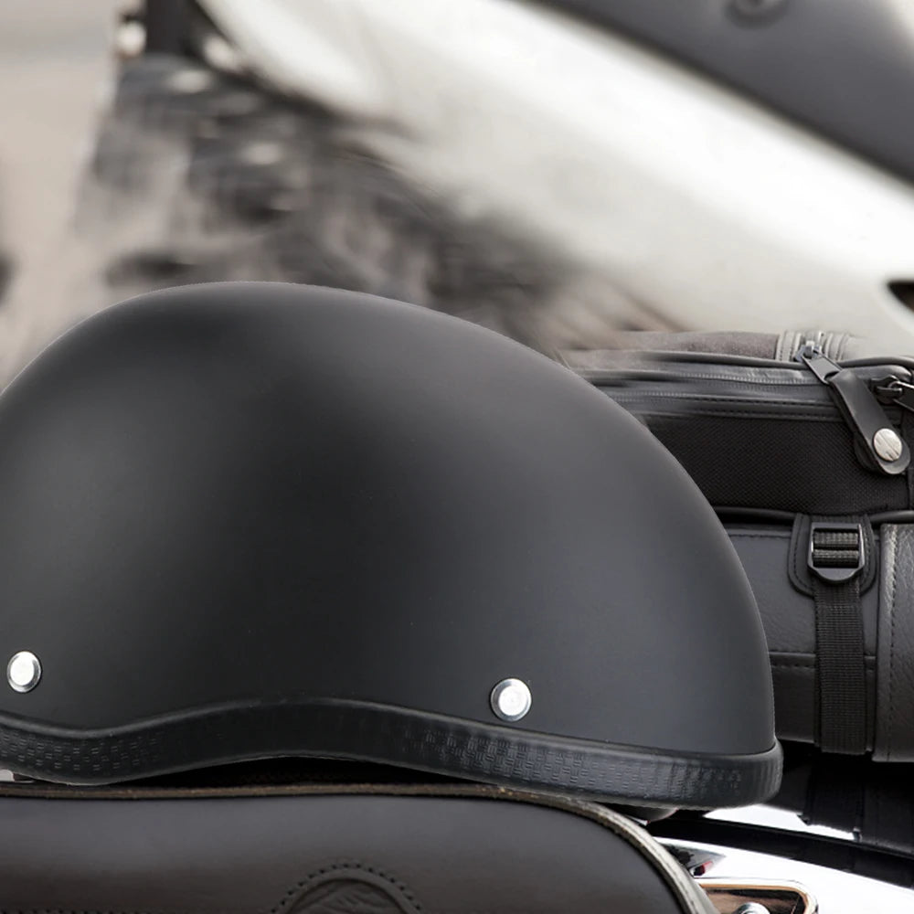 Motorcycle Helmet Unisex MTB Bike Helmet Retro Vintage Half Face Helmet Ultralight Cycling Safety Helmet