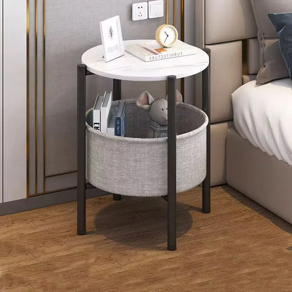 Minimalist Modern Coffee Table Sofa Corner Table Bedside Bedroom Small Round Table Side Tables Living Room Furniture