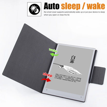 for iFlytek AINOTE 2 Case 10.65 inch | with Auto Sleep/Wake | Pen Buckle Design | Thin & Light | PU Leather Magnetic Cover