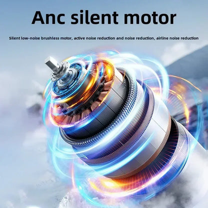 TINSOL Ice-cooling high-speed handheld fan 5200mAh portable mini fan, suitable for travel, camping, and outdoors