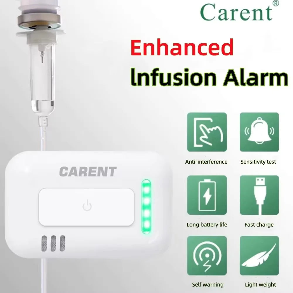 Charging Upgrade Automatic Infusion Alarm Fluid Reminder Sensor Care Device Automatic Drip-Feeding Sound Alarm Care Health Care
