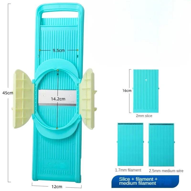 Longjiangyuan Shred Device Multi-Function Vegetable Chopper Shredding Machine Kitchen Tool Grater Potato Shred Plate