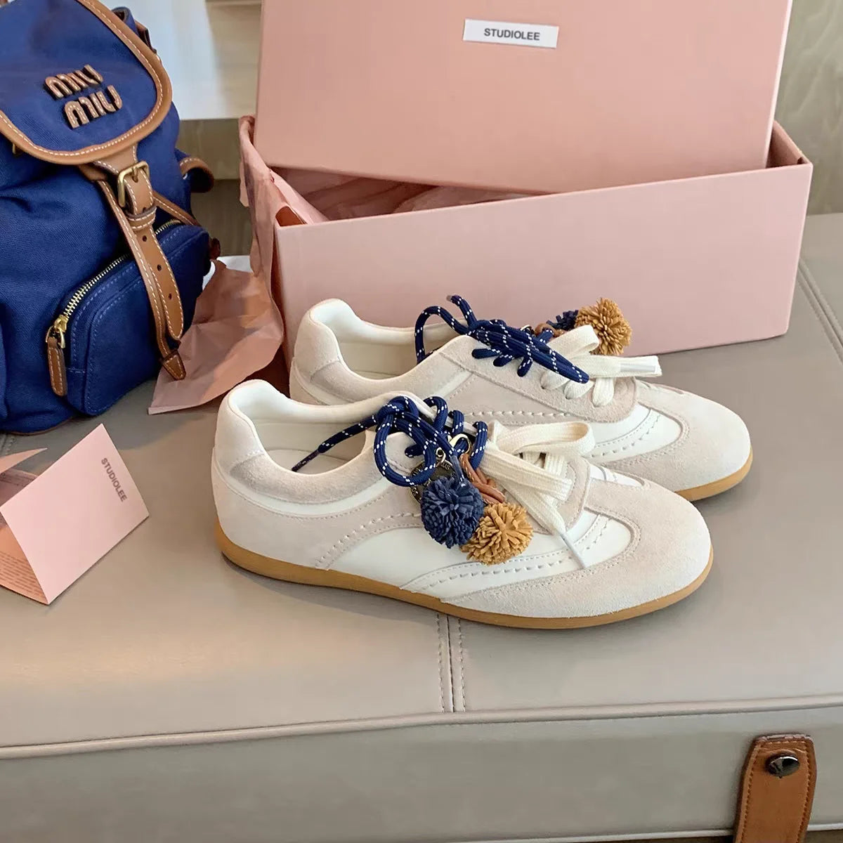 Women's Deconstructed Sneakers - Fall New Arrival, Versatile, Thick-Soled, Casual Sports Shoes with Thin & Soft Insole