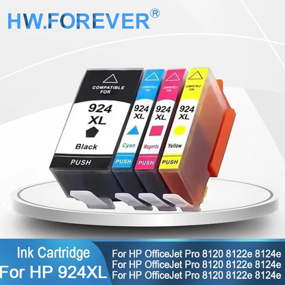 924 924XL 924e Compatible Ink Cartridge For HP OfficeJet Pro 8120e 8130e 8122e 8124e 8125e 8135e 8134e 8132e Printers