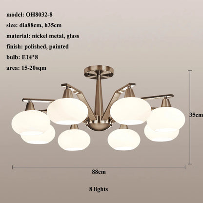 Modern Lustre Led Chandelier Lighting Living Dining Room Decor Lights Bedroom Hanging Light Luminaire Home Decor Items Lamps