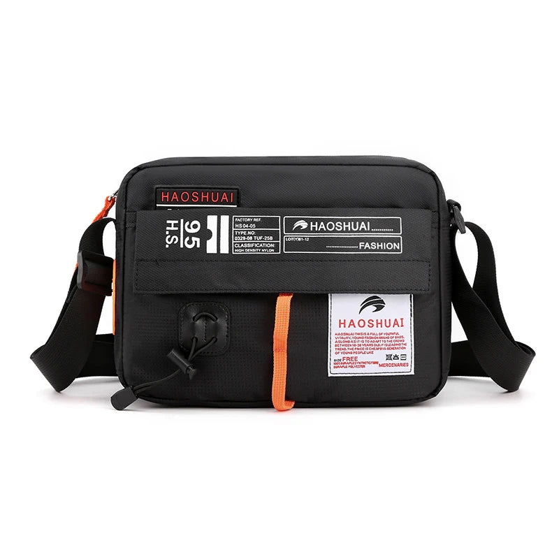 Cross Body Shoulder Bag for Men Fashion Casual Travel Climb Waterproof Nylon Outdoor Sports Military Male Messenger Bags