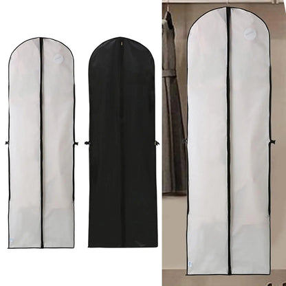 Garment Bags Gown Robe Storage Bag Waterproof Dual Use Suit Garment Cover Long