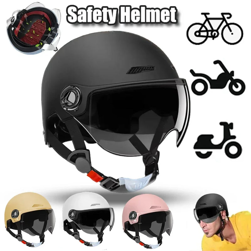Bike Helmet High Strength Safety Protection Adjustable Comfortable Breathable For Cycling Motorcycle Riding
