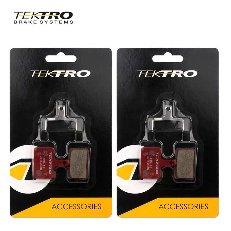 TEKTRO P20.11 Semi-Metallic Brake Pads for Mountain Bike Disc Brake Systems - High Friction, Durable & Quiet Performance