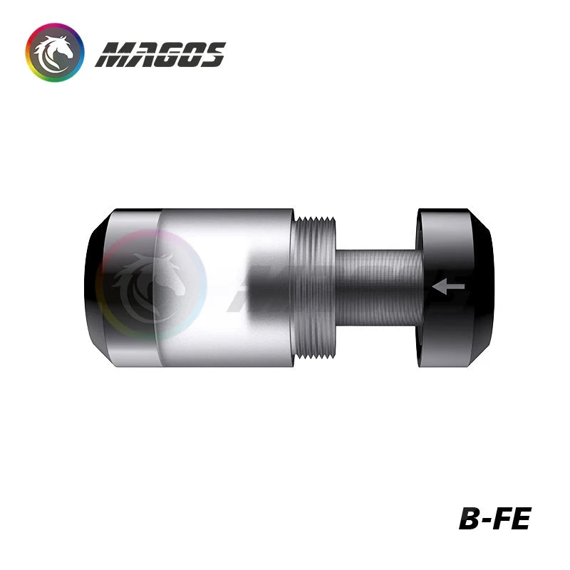 B-FE High Performance Metal Water Cooling Filter With High Flow Rate + Low Water Resistance, G1/4'' 0.058MM 250 Mesh Filter Net