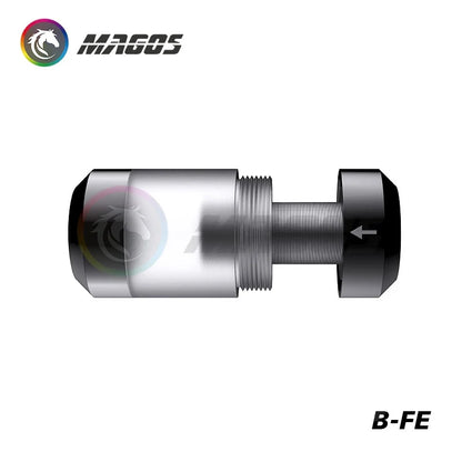 B-FE High Performance Metal Water Cooling Filter With High Flow Rate + Low Water Resistance, G1/4'' 0.058MM 250 Mesh Filter Net