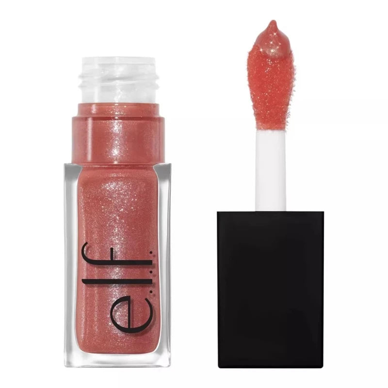 ELF Shimmer Highlight Lip Honey Oil Moisturizes Nourishes Plump Lips and Reduces Lip Lines，The Pre-makeup Gel Moisturizes Glaze